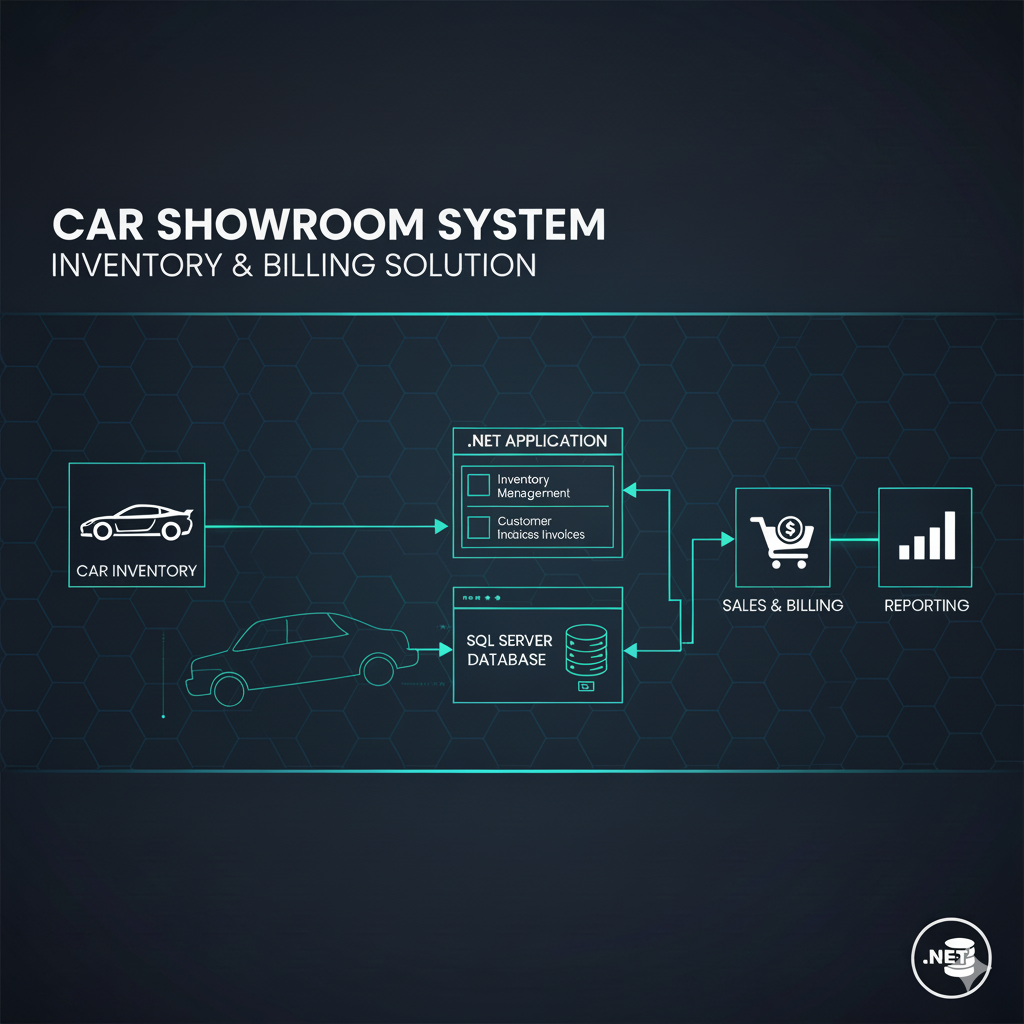 Car Showroom System Project Thumbnail